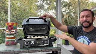 Review Ninja OG701 Woodfire Outdoor Grill 7in1 Master Grill BBQ Smoker amp Outdoor Air Fryer [upl. by Bacchus990]