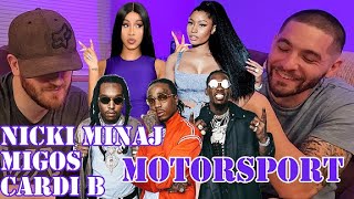 Bobbys First Time Hearing Nicki Minaj x Migos x Cardi B  MotorSport  Reaction [upl. by Drarreg875]