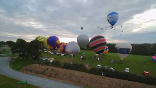 Oswestry Charity Balloon Festival August 2017 [upl. by Asaret780]