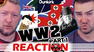 WW2  OverSimplified REACTION  Part 1 [upl. by Animrelliug425]