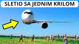 AVION KOJI JE SLETIO SA JEDNIM KRILOM – LET SCANDINAVIAN AIRLINES 751 [upl. by Tacklind]