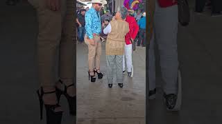 baile y baile en la pulga de alamo [upl. by Nauqad]