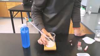 Endothermic Reaction Chem Demo [upl. by Ettigirb74]