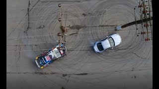 SUBARU  HOONIGAN Gymkhana 2020 Travis Pastrana Takeover Hometown Shred in an 862hp Subaru STI [upl. by Aleina]