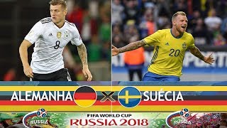 Alemanha vs Suécia 23062018 Copa do Mundo 2018  Narração TIAGO LEIFERT [upl. by Cilegna58]