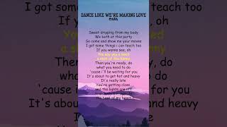 Ciara  Dance Like Were Making Love Lyrics shorts [upl. by Jaclin]