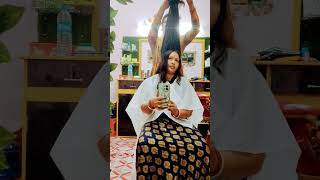 চুল কাটিং চলছে 🩷🩷 trending youtubeshorts haircutting [upl. by Caswell]