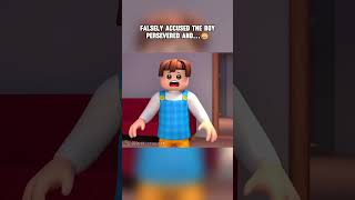 The boy lived difficult years without his mother😭  roblox animation [upl. by Aufmann581]