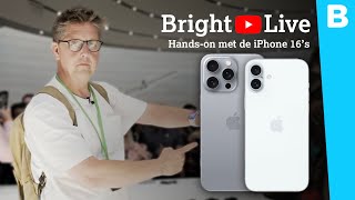 Onze eerste indruk iPhone 16 live vanuit Cupertino [upl. by Saint]