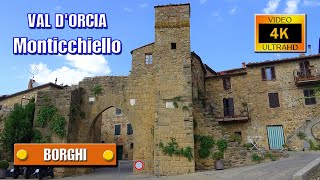 VAL DORCIA Monticchiello  di Sergio Colombini Video 4K [upl. by Aiki]