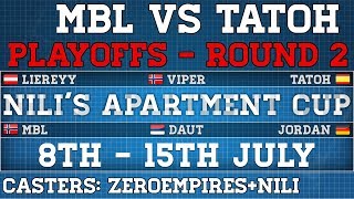 AoE2  NAC Playoffs2  MbL vs TaToH  Cast by ZeroEmpiresNili [upl. by Ingar]