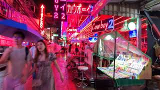 Soi Cowboy Bangkok Saturday 1st October 2023 [upl. by Idleman]