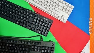 QUAL MELHOR TECLADO PARA DIGITAR MEMBRANA OU MECÃ‚NICO [upl. by Rico]