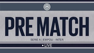 LIVE EMPOLI  INTER ⚫️🔵  PRE MATCH SHOW 🙌 [upl. by Ahsemak128]