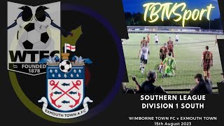 HIGHLIGHTS Wimborne Town v Exmouth Town Southern League Div 1 Sth nonleague nonleaguefootball [upl. by Ybeloc]