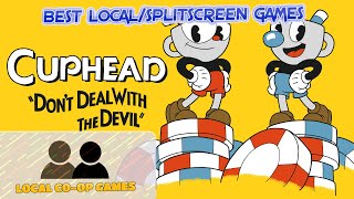 Cuphead Multiplayer  How to Play Local Coop Gameplay [upl. by Meletius994]