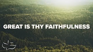 Great Is Thy Faithfulness  Maranatha Music Lyric Video [upl. by Animaj374]