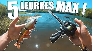 Comment pêcher le brochet du bord avec 5 LEURRES MAXIMUM [upl. by Emelyne]