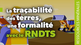 La traçabilité des terres une formalité avec le RNDTS [upl. by Adlitam]