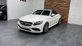 2018 MercedesBenz CClass AMG C 63 S Cabriolet TX Dallas Denton Arlington McKinney Fort Wo [upl. by Aisylla961]