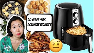 DO AIR FRYERS ACTUALLY WORK 5 RECIPES TO TEST [upl. by Aenej]