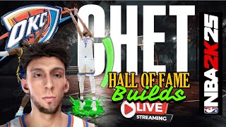 THE BEST CHET HOLMGREN IN NBA2K ROAD TO 10K SUBSNBA nba2k okcthunder FEAT SimGamingNetwork [upl. by Sessylu]