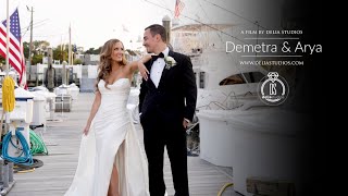 Demetra and Arya  Wedding at The Crystal Point Yacht Club in Point Pleasant New Jersey IG Film [upl. by Alic]