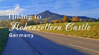 Hiking to Hohenzollern Castle Germany [upl. by Adialeda]