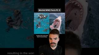 The HORRIFIC shark attack of the USS Indianapolis morbidfacts [upl. by Eytak]