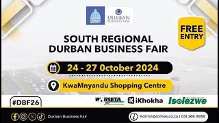 DURBAN BUSINESS FAIR 2024SOUTH REGION UMLAZI2024 [upl. by Ylera]