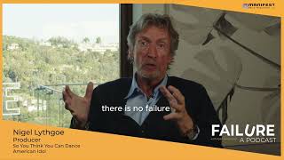 FAILURE  Clips  Nigel Lythgoe  there is no failure while you are still alive [upl. by Asilahs]