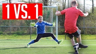 TORWARTTRAINING 1 GEGEN 1 wie Manuel Neuer [upl. by Mario]