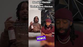 Harold’s Chicken Vs Uncle Remus Mild Sauce Taste Test foodcritic  Part 2 [upl. by Tinaret]