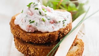 Recette  Tartinade au jambon [upl. by Notsle516]