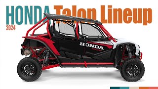 New Honda Talon Lineup for 2024 [upl. by Chiles]