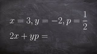 How to evaluate an expression three terms [upl. by Ahsilahk]