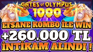 GATES OF OLMPUS 1000 TÜRKÇE ⚡EFSANE KOMBO 260000 TL KAZANDIRDI  SLOT OYUNLARI REKOR KAZANÇ [upl. by Norym591]