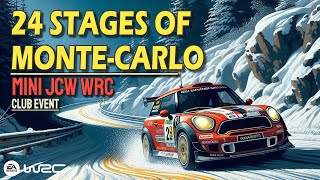 24 Stages Of Monte Carlo The 24th Stage  EA Sports WRC [upl. by Nilla]