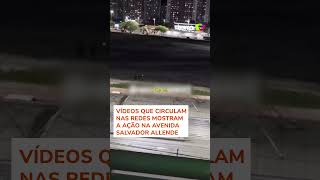 Moradores do Recreio usam canetas de laser para avisar motorista sobre assaltantes [upl. by Danby]