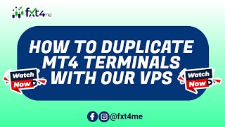 How to Duplicate Mt4 Terminals with our Vps [upl. by Moritz669]