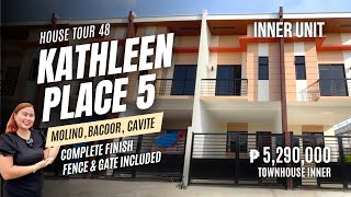 House Tour 48  Modern House and Lot for Sale Bacoor Cavite  Kathleen Place 5  Inner [upl. by Rolfston]