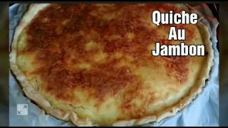 MA RECETTE DE QUICHE AU JAMBON [upl. by Ronnholm]