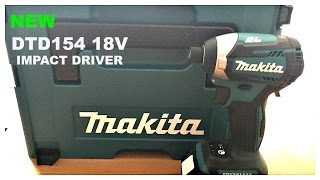 Makita DTD154 Cordless Impact Driver 18V Review [upl. by Brunk]