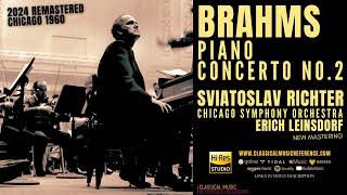 Brahms  Piano Concerto No 2 in Bflat Major Op 83 recording of the Century Sviatoslav Richter [upl. by Aicilana]