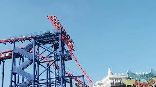 3561 Thrilling “broken track” roller coaster at Chinese Amusement Park [upl. by Nomsed]