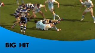 Alex Tuilagi  huge hit vs Bath [upl. by Daniel]