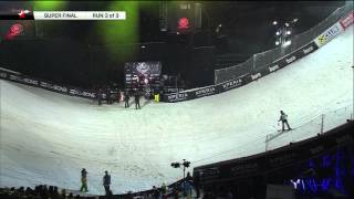 Mark McMorris  4th Place at Billabong Air amp Style Innsbruck 2013  Cab 1260 Indy [upl. by Eirrahs]