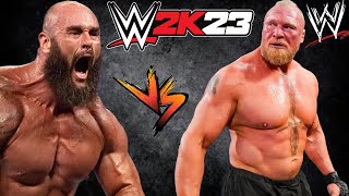 Braun Strowman vs Brock Lesnar [upl. by Margarita]