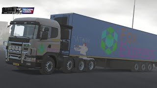 Fox Expresstruckers of europe 3trucking truckdriver truckerofeurope3 simulator [upl. by Annaid]