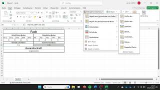 Bedingte Formatierung [upl. by Ycnej]